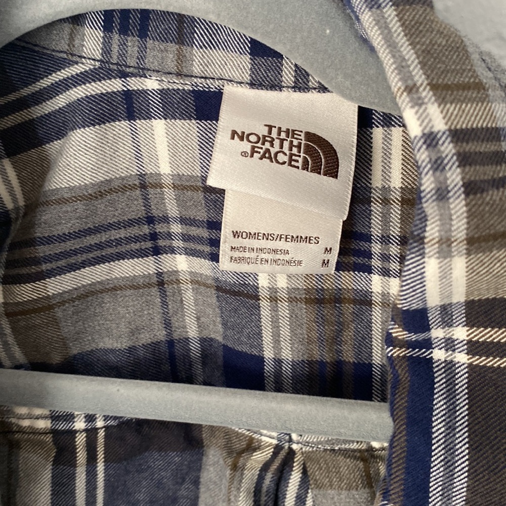 North Face Womens Flannel - Picture 3 of 3